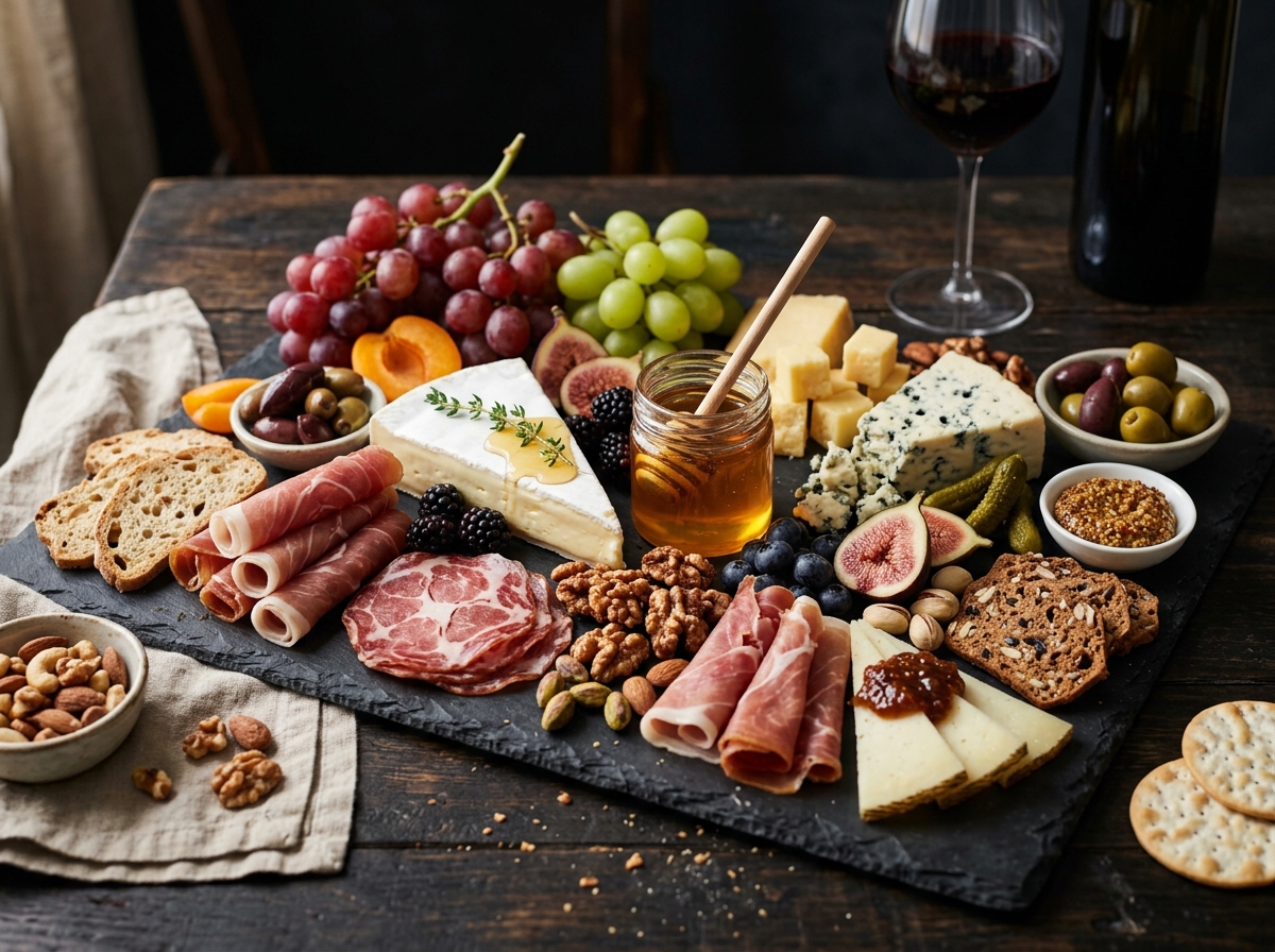 Artisan charcuterie board